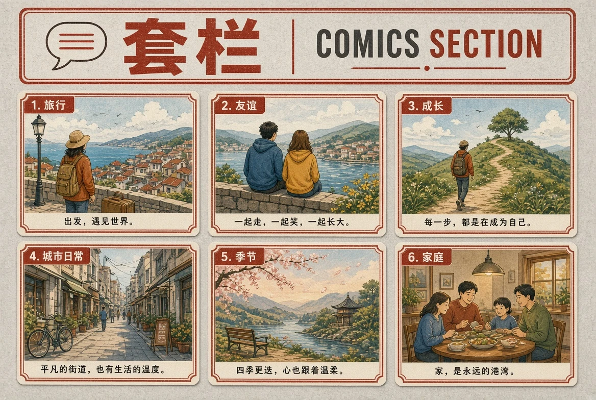 套栏主题导览